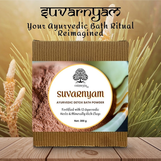 SUVARNYAM - An Ayurvedic Detox Bath Powder