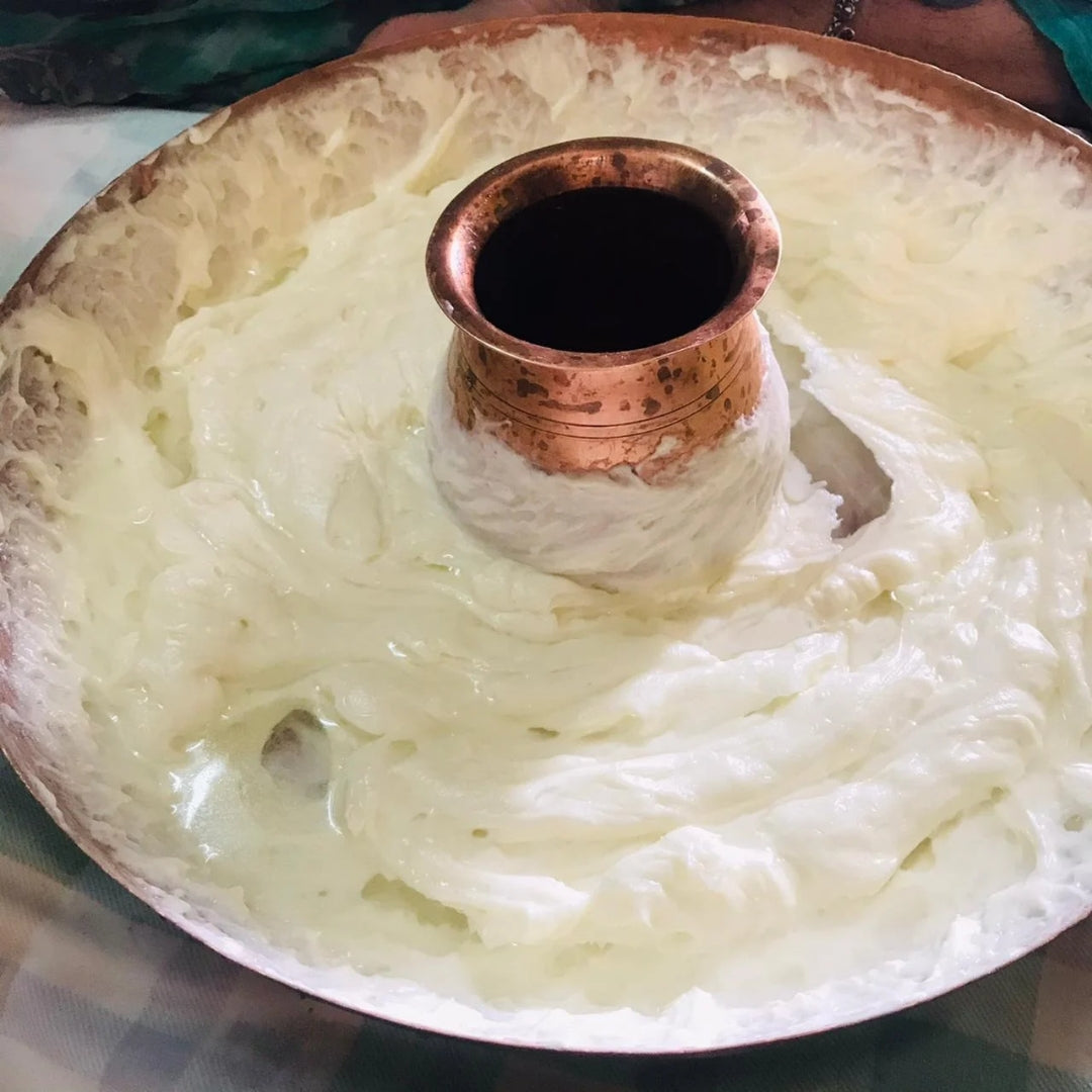 Shat Dhaut Ghritam, an Ayurvedic Cream for Deep Skin Moisturization & Healing
