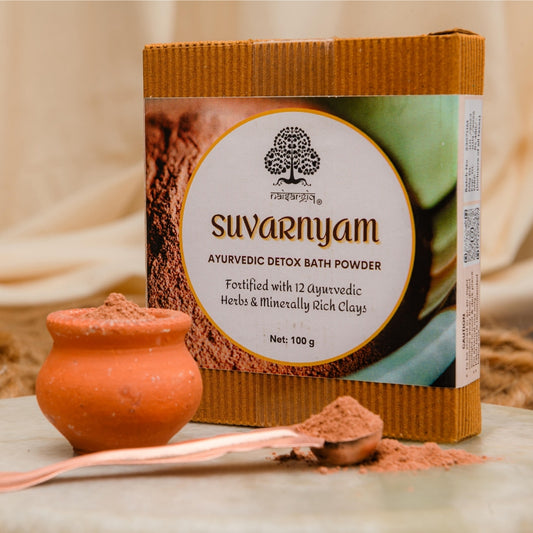SUVARNYAM - An Ayurvedic Detox Bath Powder
