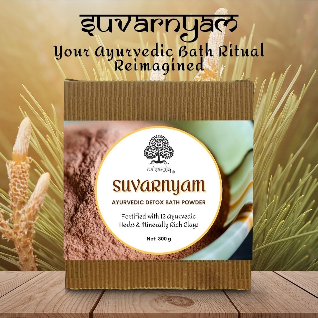 SUVARNYAM - An Ayurvedic Detox Bath Powder