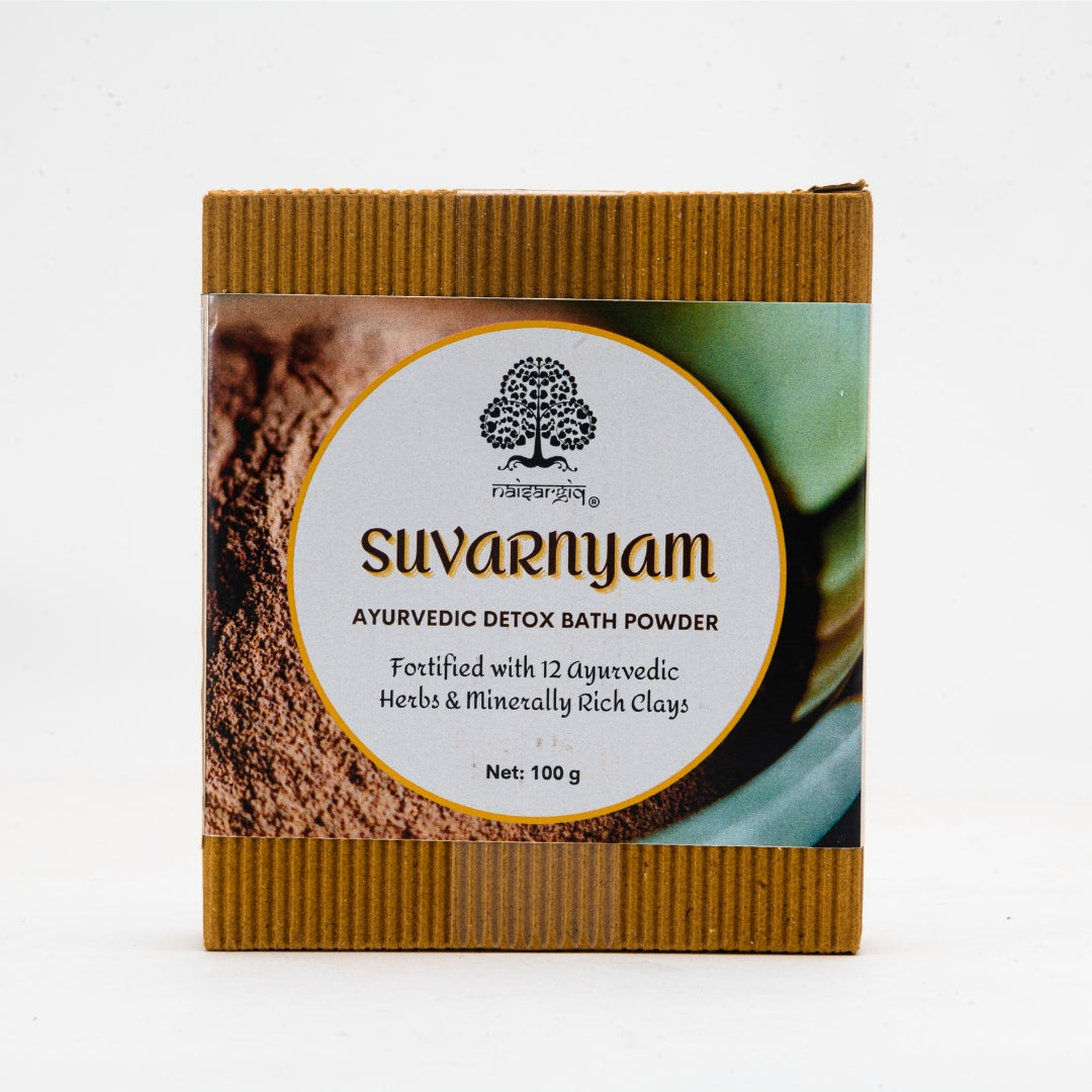 SUVARNYAM - An Ayurvedic Detox Bath Powder
